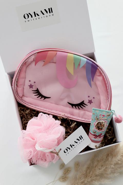 Produktbild Oykami Geschenkbox Mädchen "Einhorn Kosmetiktasche"
