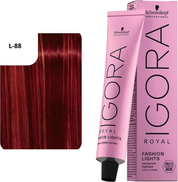 Image du produit Schwarzkopf Professional Igora Royal Fashion Lights - L-88 Rouge (L-88 Rouge)