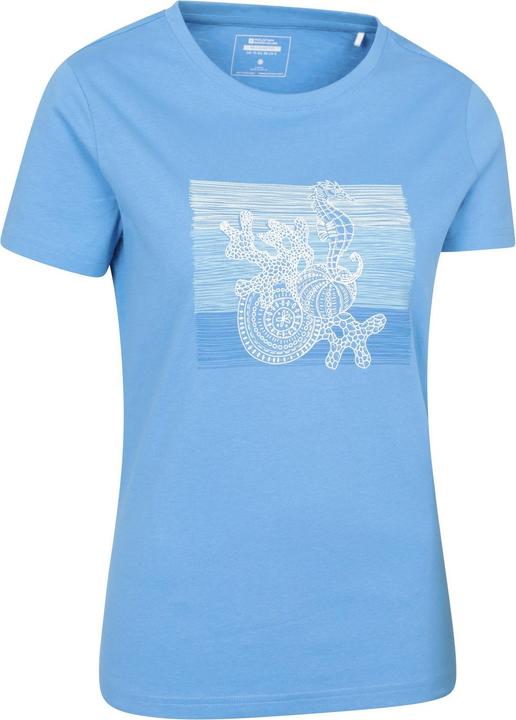 Actual product image Mountain Warehouse Womens/Ladies Seahorse T-Shirt (42 D)
