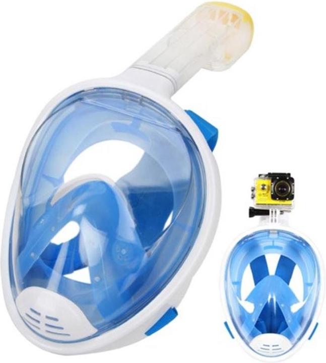 Actual product image Hermex ANKI Snorkel Mask L/XL for GoPro Hero 5 / Session / 4 / 3+ / 3 / 2 / 1 / Xiaomi Yi Action Cam (Hero 3, hero 5, Hero 4, Hero 10, Hero 3+, Hero 2)