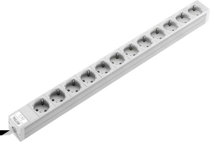 Produktbild Rittal Steckdosenleiste (12 x, CEE 7/3, 2 m)