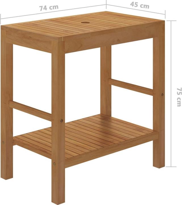 Produktbild VidaXL Georgetta (74 x 45 x 75 cm)