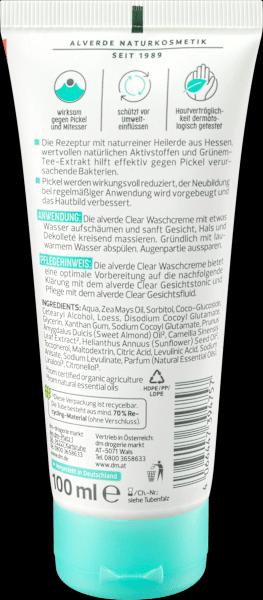 Image du produit dm alverde Crème lavante Clear (Crème nettoyante, 100 ml)