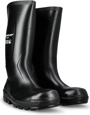 Dunlop Stivali da lavoro Work-it a sicurezza totale, S5/SR/LO/LG, PVC, misura 46, nero (S5, 46)