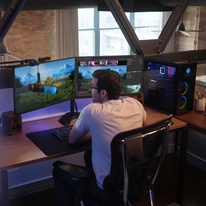 Actual product image HP OMEN 40L Desktop GT21-2027nc PC (Intel Core i5-14400F, 32 GB, 1000 GB, GeForce RTX 4070 Super)