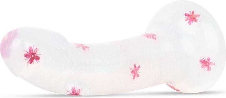 Actual product image Easytoys Dildo Collection - Flower Power - Small Dildo with Pink Flowers
