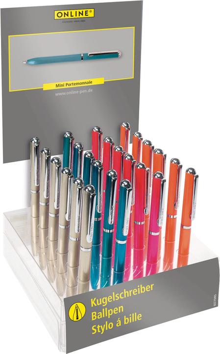 Produktbild Online Kugelschreiber (Mehrfarbig, 24 x)