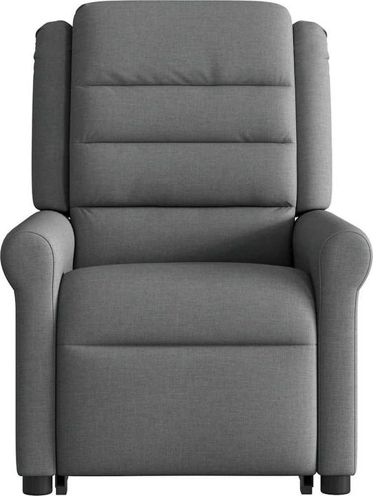 Produktbild VidaXL Massagesessel mit Aufstehhilfe Dunkelgrau Stoff