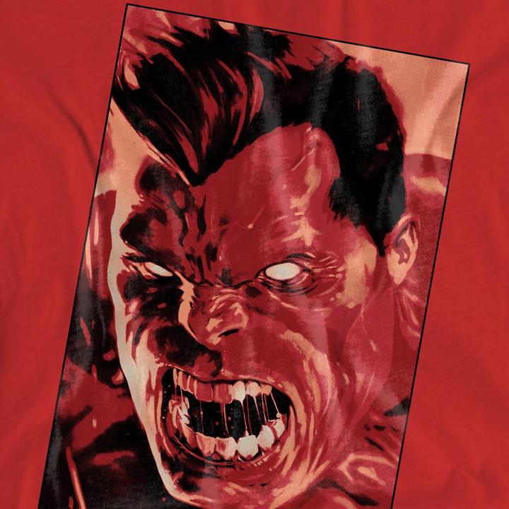 Actual product image Unisex Adult Red Hulk Roar T-Shirt (XL)