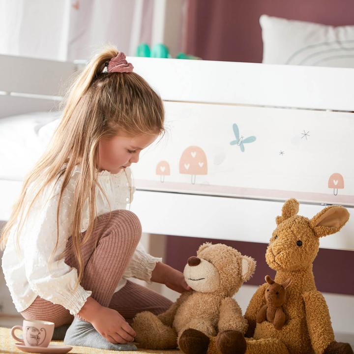 Produktbild Lifetime Kidsrooms Life Time Himmelbett Fairy mit Deluxe Lattenrost (90 x 200 cm)