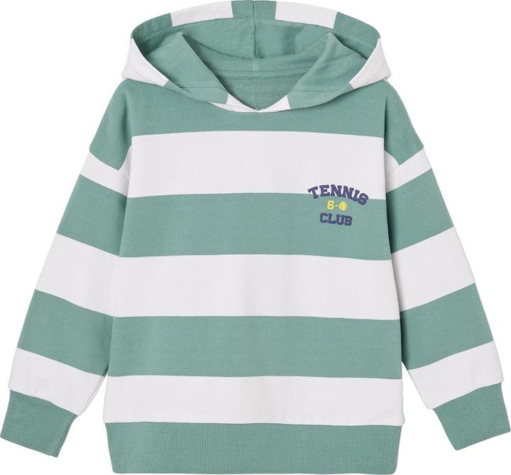 Immagine prodotto Vertbaudet Gestreiftes Jungen Sweatshirt mit Kapuze (158)