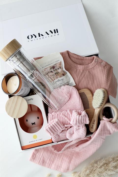 Immagine prodotto Oykami Mama & Baby Geschenkbox Rosa "Lugano" Miffy - Teeflasche