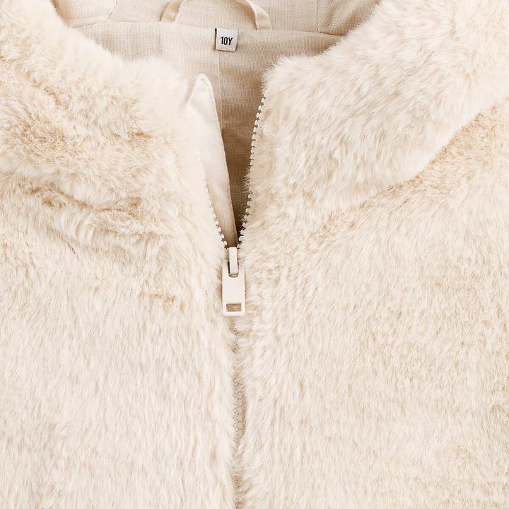 Image du produit La Redoute Collections Veste en polaire Teddy avec capuche (M)