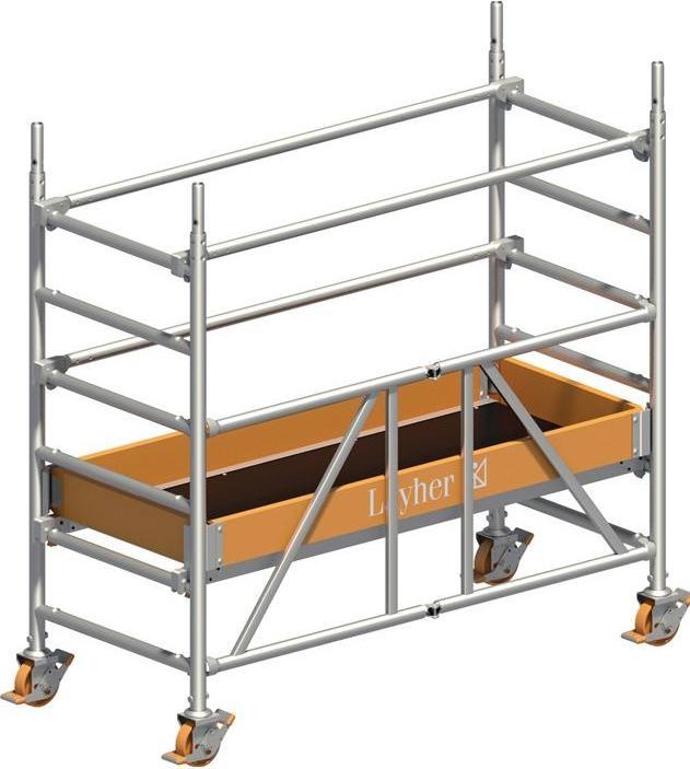 Actual product image Layher Aluminum folding scaffold ZIFA (Scaffolding, 180 cm)