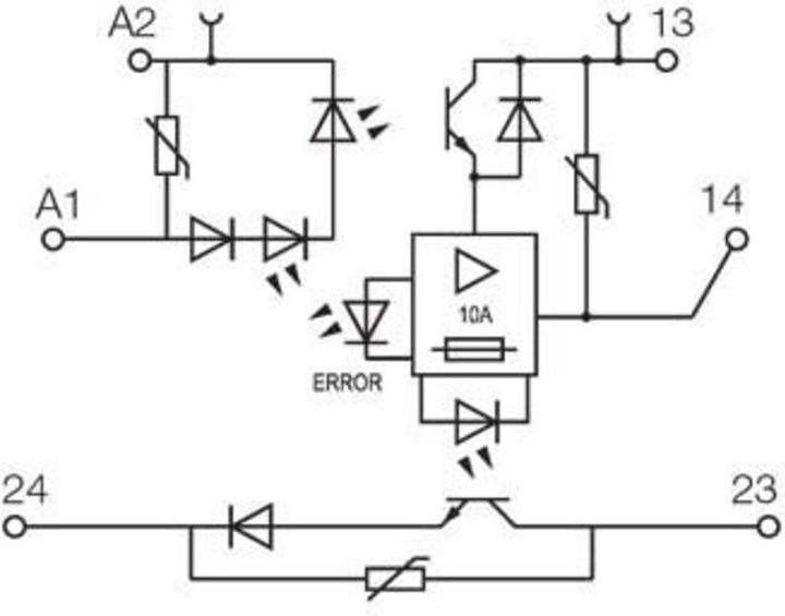 Actual product image Weidmüller Solid state relay 1 pc. MOS 24V