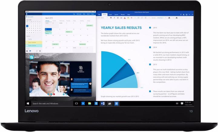 Lenovo Thinkpad 13 (2e generatie) 20J1 - Ultrabook - Core i5 7200U / 2,5 GHz - Win 10 Pro 64 (Intel Core i5-7200U, 8 GB, 256 GB)