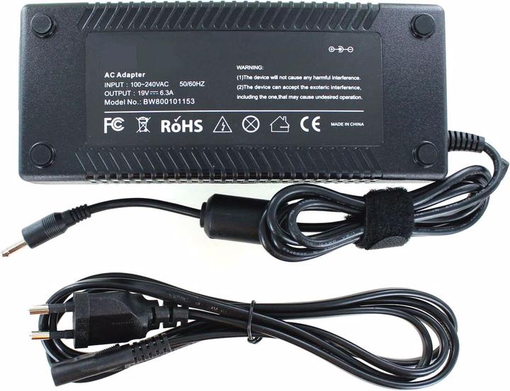 AGI Adaptateur secteur compatible avec Toshiba Qosmio X70-B-112 (120 W)