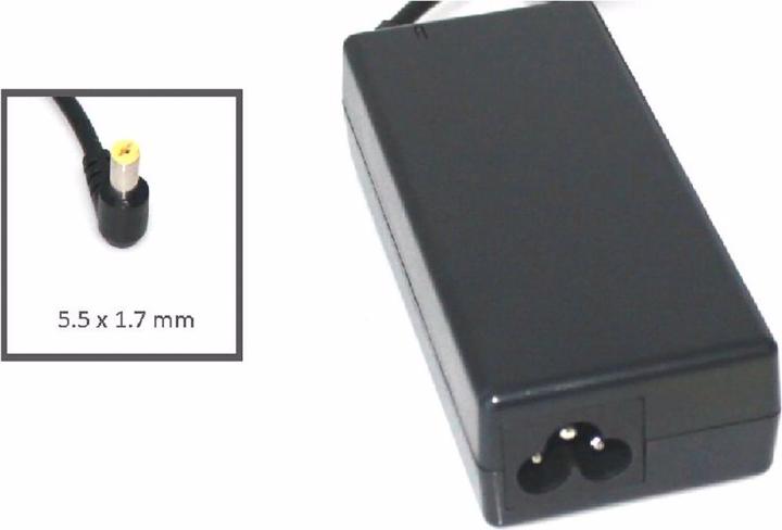 Actual product image AGI Power Supply Compatible with Acer Aspire V3-771-33124G50MAKK - PC/Server Power Supply (65 W)