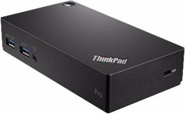 Produktbild Lenovo ThinkPad USB 3.0 Pro Dock - Dockingstation - USB - DVI, DP - GigE - 45 Watt - It (USB-B, 10 Ports)