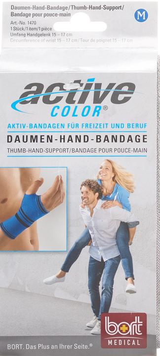 Image du produit Bort Medical Bandage pour pouce et main L bleu (L)