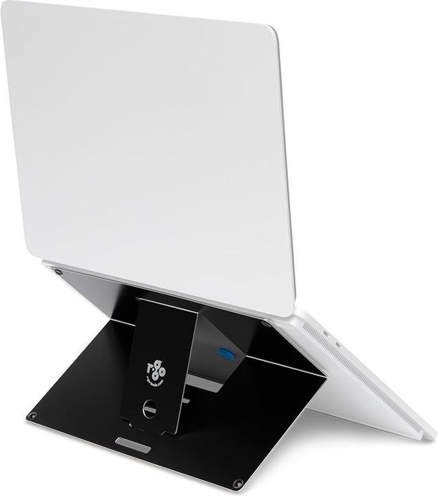 R-Go Tools Notebook Stand Riser Attachable Black