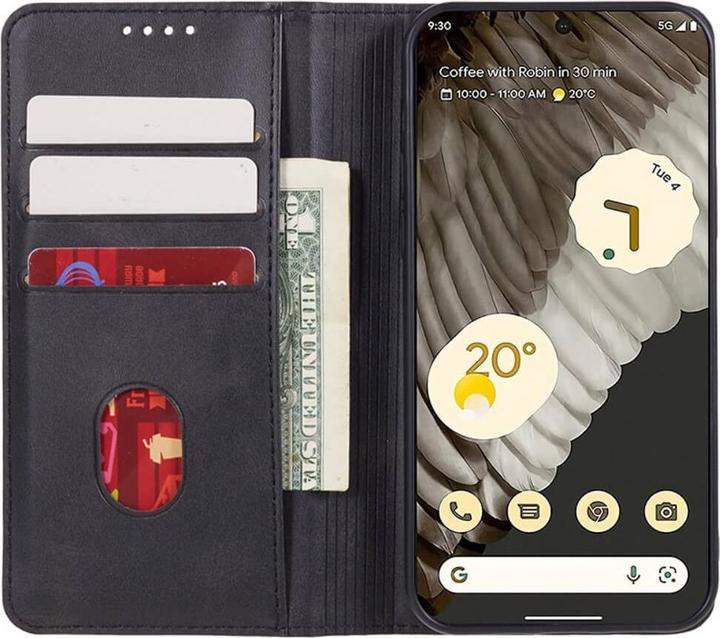 Produktbild Cover-Discount Google Pixel 8 - Stand Flip Case Hülle schwarz (Google Pixel 8)
