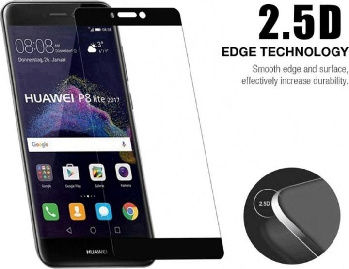 Image du produit Screenguard Huawei P8 Lite 2017 Full Screen Protective Glass 2.5D 9H (1 pièce(s), Huawei P8 Lite (2017))