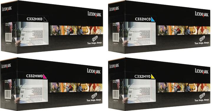 Image du produit Lexmark 4x Original Toner SPAR SET für C3224 dw MC 3426 dw MC 3326 adwe MC 3224i