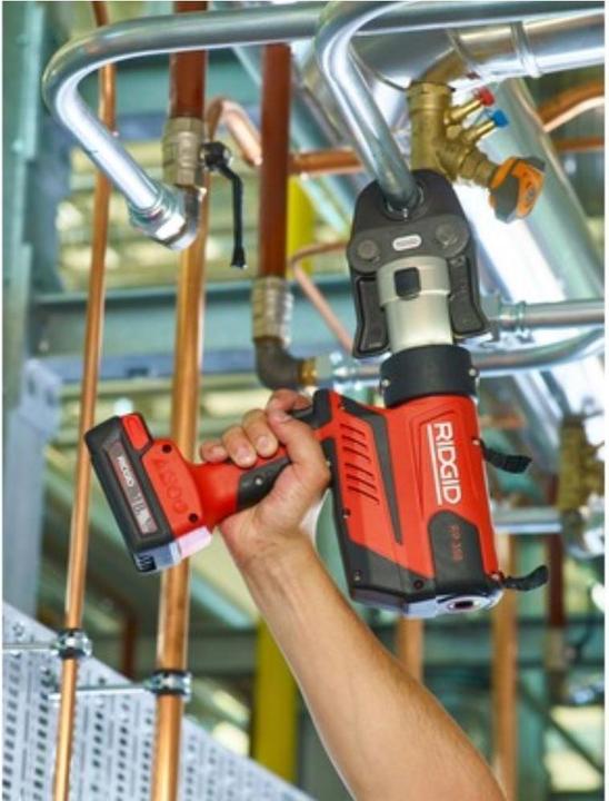 Actual product image Ridgid 18V Battery Pressing Tool RP 350-B Set (440 mm)