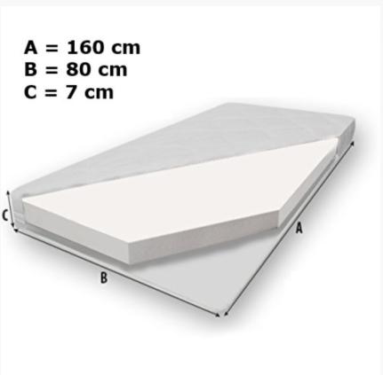Image du produit ADRK Furniture Lit avec matelas et rampe PEPE CAT 160X80 (160 x 80 cm)
