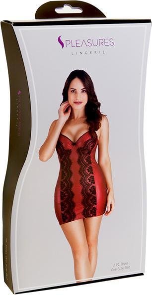 Actual product image S Pleasures Dress Lace Floral (One size)