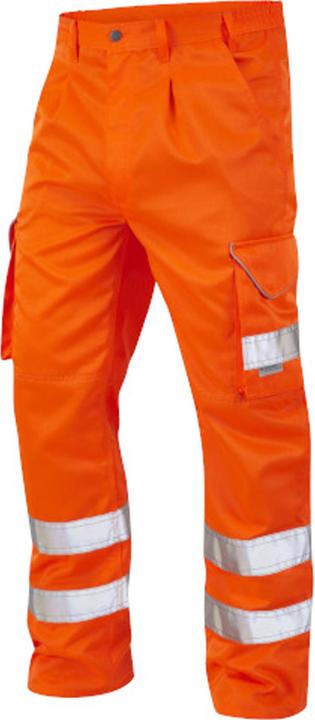 Actual product image Yoko HiVis cargo trousers with knee pockets (W38)