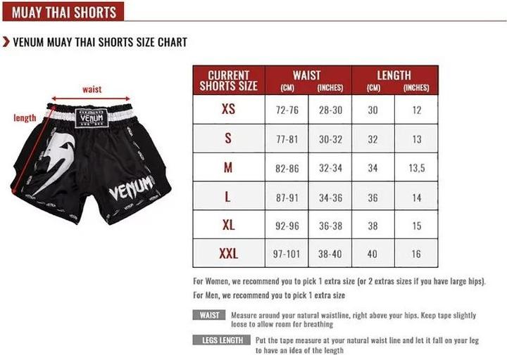 Image du produit Venum Muay Thai Shorts Classic (XL)