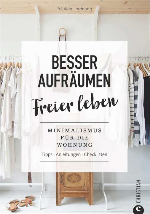 Immagine prodotto Besser aufräumen, freier leben (Tedesco, Signorina Ordine, 2019)