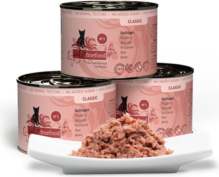 Immagine prodotto Catz Finefood No.03 Pollame (Adulto, 6 pz., 210 g)