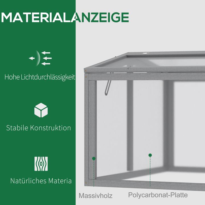 Immagine prodotto Outsunny Letto rialzato con struttura in legno