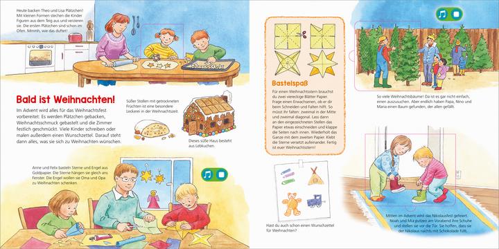 Produktbild Bookii WAS IST WAS Kindergarten Frohe Weihnachten! (Deutsch, Johann Steinstraat, Benjamin Schreuder, Astrid Vohwinkel, Andrea Weller-Essers, 2018)