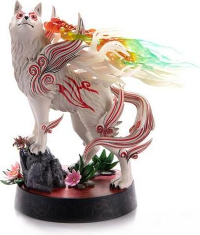 Actual product image First 4 Figures Okami PVC Statue Shiranui (Standard Pose)