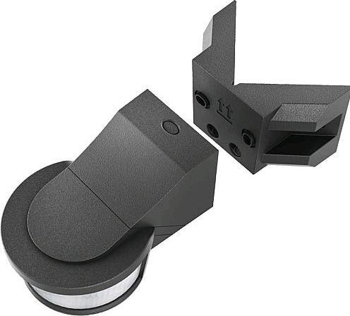 Actual product image EGB Motion detector 270black with sneak-by guard and corner mounting base (15 m)