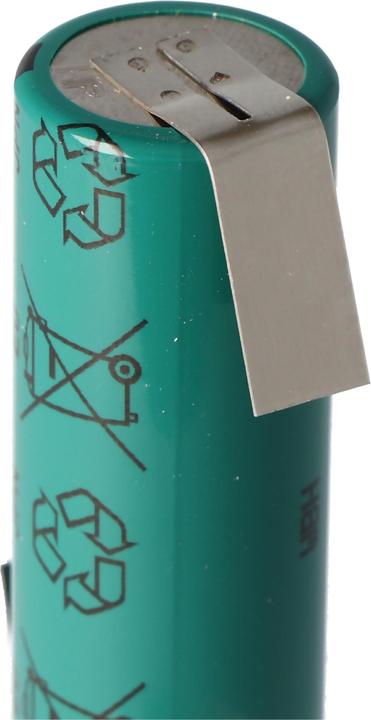 Immagine prodotto FDK Sanyo HR-AU Twincell A-cell 2700 mAh con etichetta a saldare a forma di Z, ora nuova da (1.20 V, 2700 mAh)