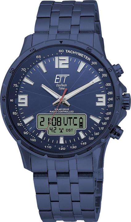 ETT EGS-11566-31M Solar Drive Radio Professional Arctica 43mm (Montre numérique, Montre analogique, 43 mm)
