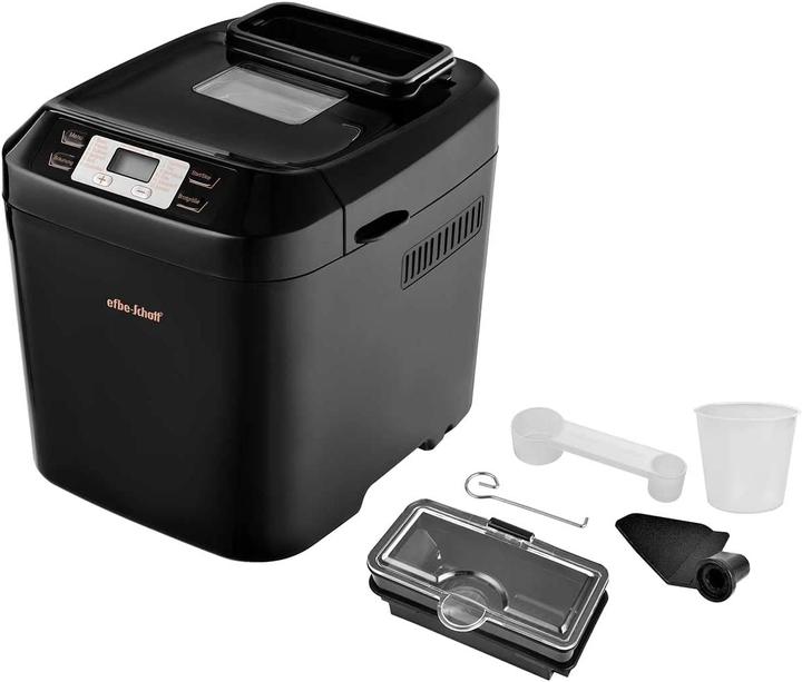 Produktbild Efbe-Schott EFBE Schott SC BBA 1000 BK CP Brotbackautomat Timerfunktion, Antihaftbeschichtung, Cool-Touch-Gehäu