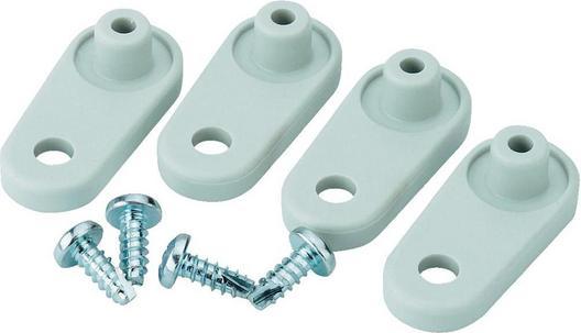 Image du produit Fibox FP 22046 SET Support mural polyamide gris clair 4 pcs.