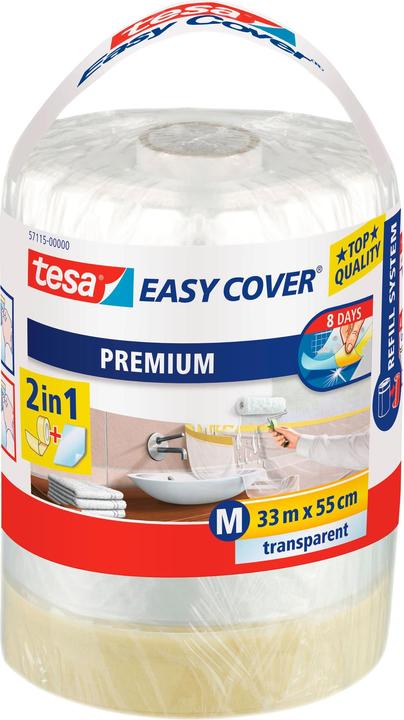 Produktbild tesa EASY COVER Malerfolie Perfect+ Refill Nachfüllrolle (550 mm)