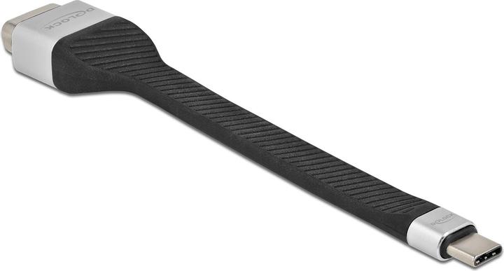 Image du produit Delock Câble plat FPC USB Type-C™ vers VGA (DP Alt Mode) 13 cm (USB-C, 13 cm)