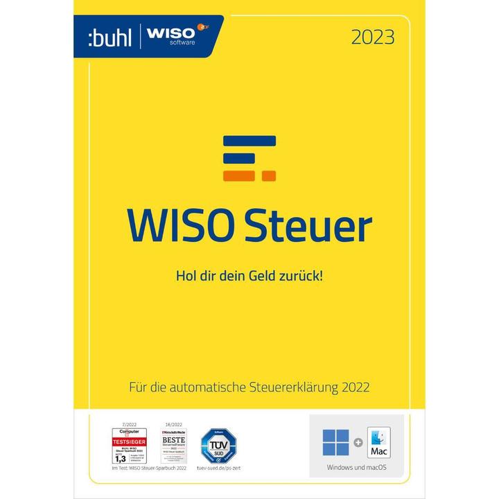 Energie-Label Buhl Data Service WISO Steuer 2023 (3 User, unbegrenzt)
