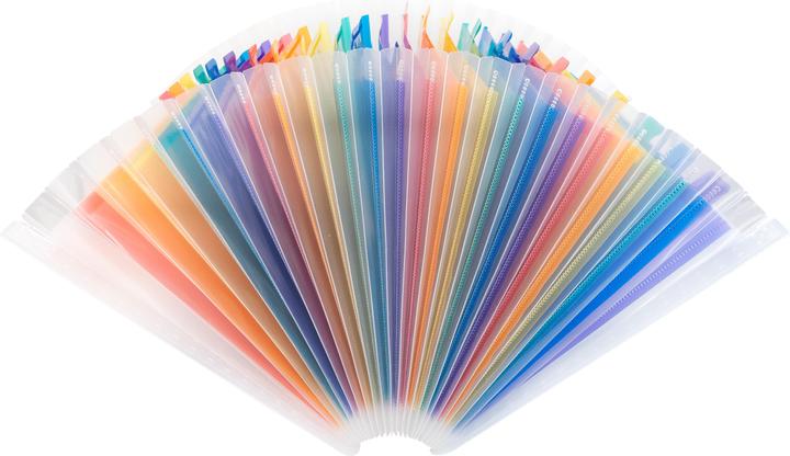 Actual product image Idena Document folder A4 24 compartments transparent (A4)