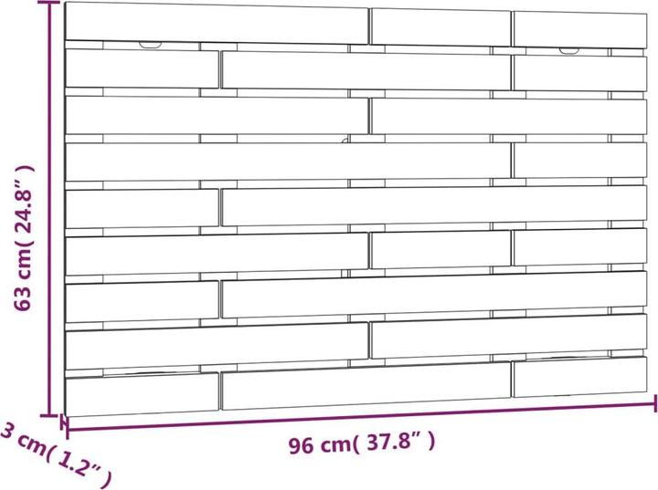 Immagine prodotto VidaXL Oksiutka (96 x 3 x 63 cm)