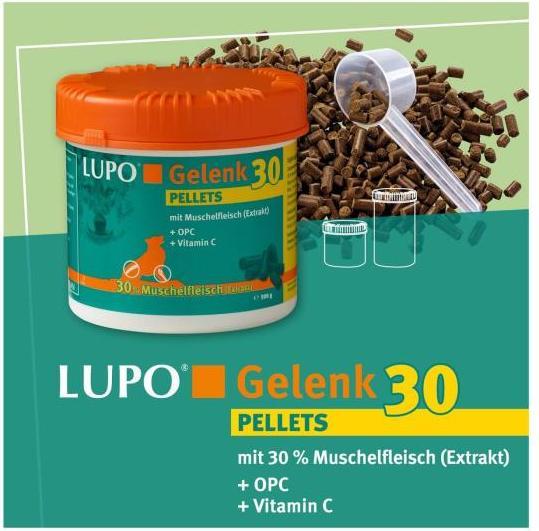 Immagine prodotto Luposan Lupo Gelenk Pellets für Hunde 180 g (180 g)