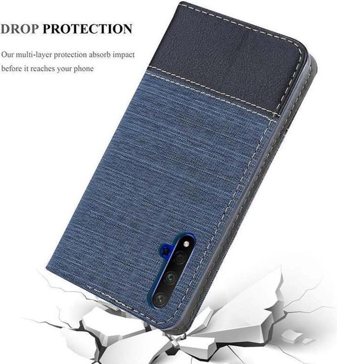Produktbild Cadorabo Book Jeans Optik Cover (Honor 20)